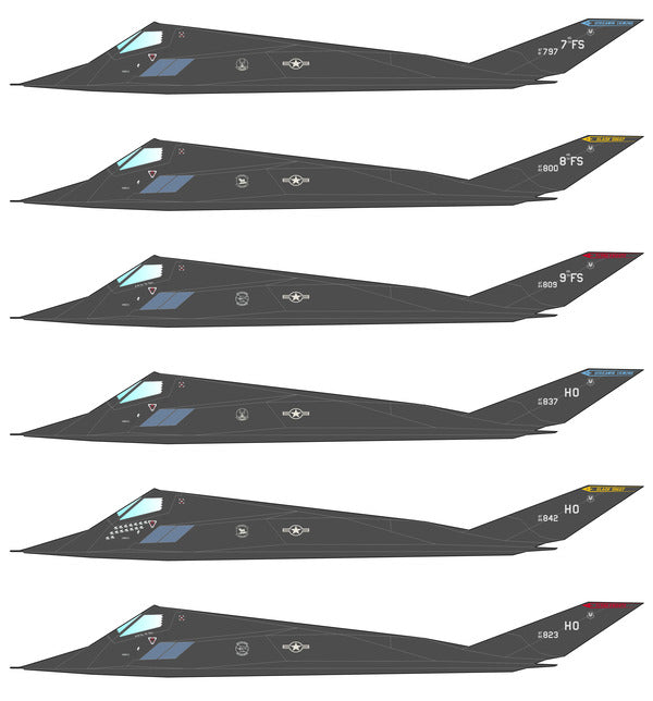 Caracal Models CD72099 1:72 Lockheed F-117A Stealth Fighter