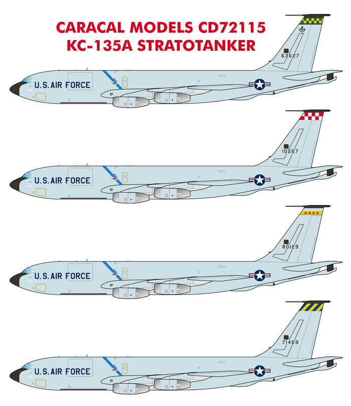 Caracal Models CD72115 1:72 Boeing KC-135A Stratotanker
