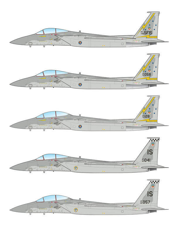 Caracal Models CD72126 1:72 F-15 "ADTAC Eagles" The F-15 Eagles of ADTAC