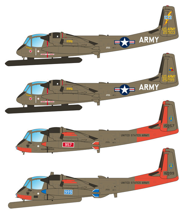 Caracal Models CD72133 1:72 Grumman OV-1 Mohawk