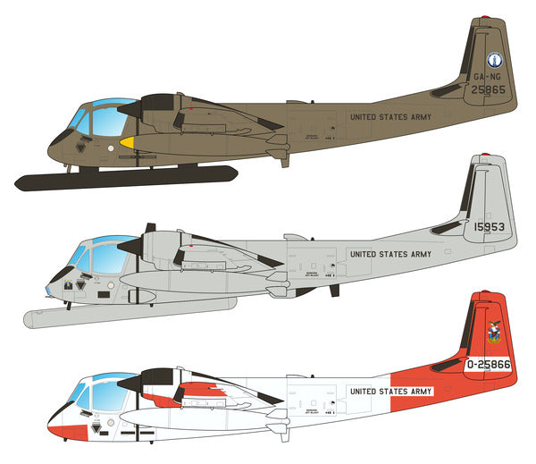 Caracal Models CD72133 1:72 Grumman OV-1 Mohawk