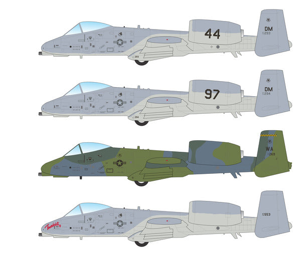 Caracal Models CD72148 1:72 Fairchild A-10 "Warthog"