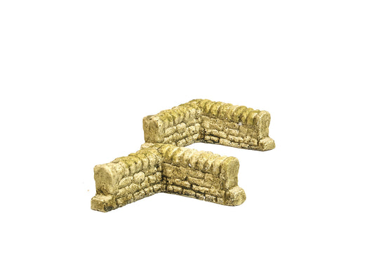 Harburn Hamlet CG203 Dry Stone Walls, Corner Sections HO/OO Gauge