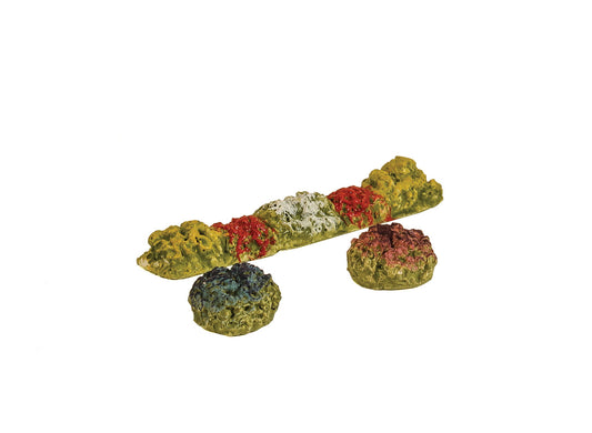Harburn Hamlet CG241 Flower Border and 2 Bushes HO/OO Gauge