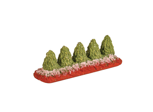 Harburn Hamlet CG248 Flower Bed with 5 Miniature Trees HO/OO Gauge