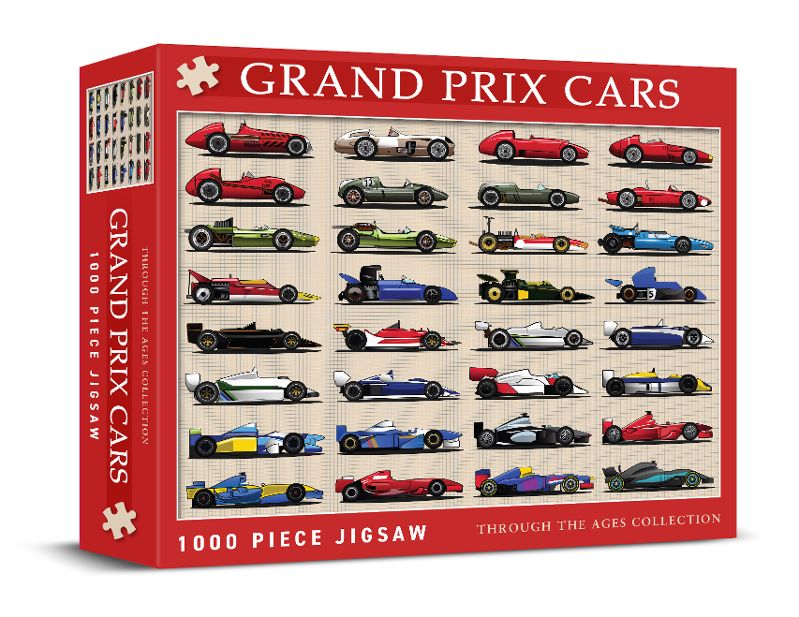 CHP 0151 Gp Racing Cars 1000 Piece Jigsaw
