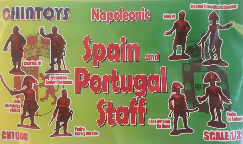 Chintoys CHT008 1:32 Napoleonic Spain and Portugal Staff