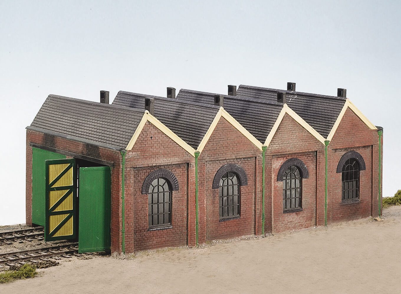 Wills Kits CK12 Engine Shed 2 Road HO/OO Gauge