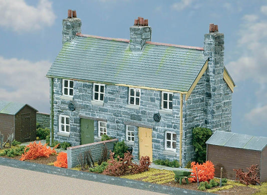 Wills Kits CK21 Semi-detached Stone Cottages HO/OO Gauge