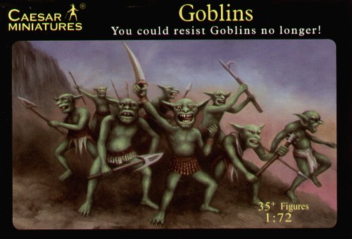 Caesar Miniatures CMHF105 1:72 Goblins