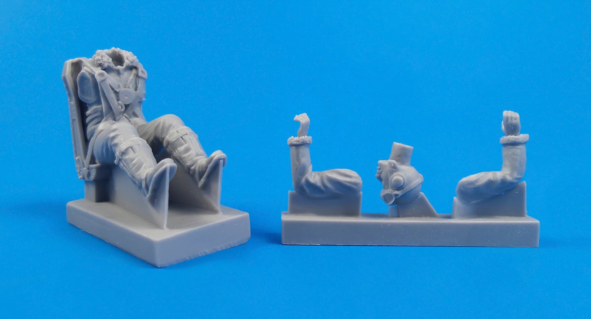 CMK/Czech Master Kits CMF32316 1:32 British Hawker Tempest Mk.V Pilot, sitting