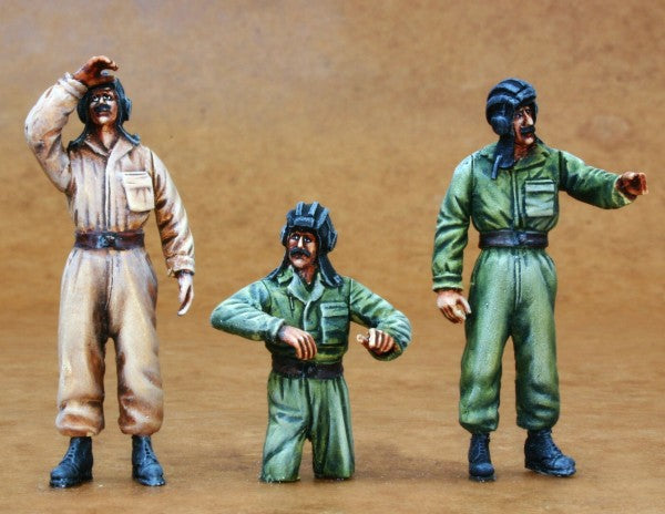 CMK/Czech Master Kits CMF35119 1:35 Iraqi tankers/tank crew x 2 1/2 figures