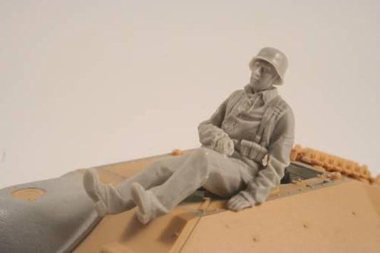 CMK/Czech Master Kits CMF35260 1:35 German WWII Hetzer Sitting Infantry man