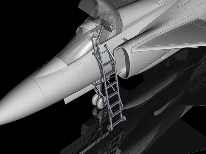 CMK CMF48351 1:48 Saab Viggen Pilot Climbing Ladder Figure