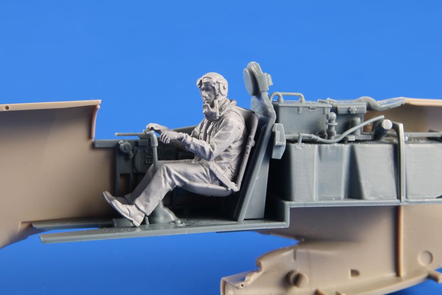 CMK/Czech Master Kits CMF48361 1:48 P-51D Mustang Pilot ETO, Seated