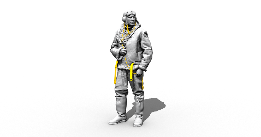 CMK/Czech Master Kits CMF48383 1:48 RAF WWII Fighter Pilot