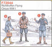 CMK CMF72044 1:72 Richthofen Flying Circus WWI Pilot Figures
