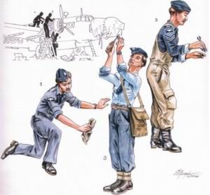 CMK CMF72099 1:72 RAF Mechanics for Vickers Wellington Figures