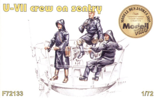CMK CMF72133 1:72 U-Boat Type VIIc Crew on Sentry Duty