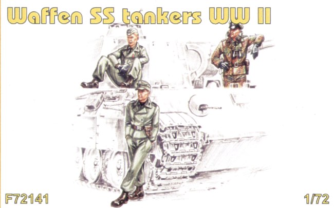 CMK/Czech Master Kits CMF72141 1:72 Waffen SS tankers WWII
