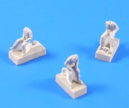 CMK/Czech Master Kits CMF72228 1:72 Panzer crew sitting