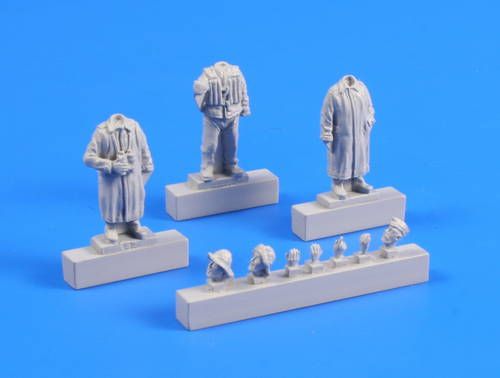 CMK/Czech Master Kits CMF72250 1:72 U-Boot U-IXC Crew with Raincoats