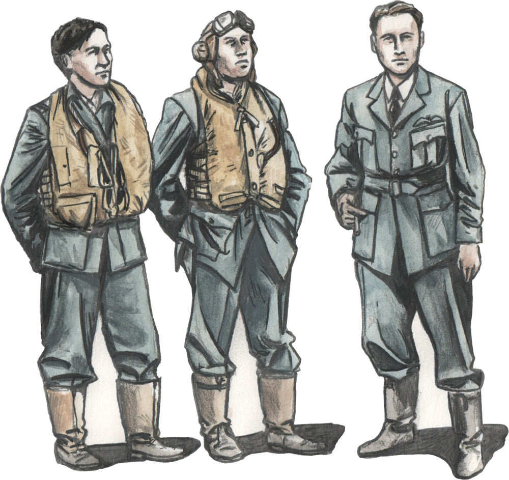 CMK/Czech Master Kits CMF72326 1:72 Fairey Barracuda Mk.II/Mk.III Crew Members