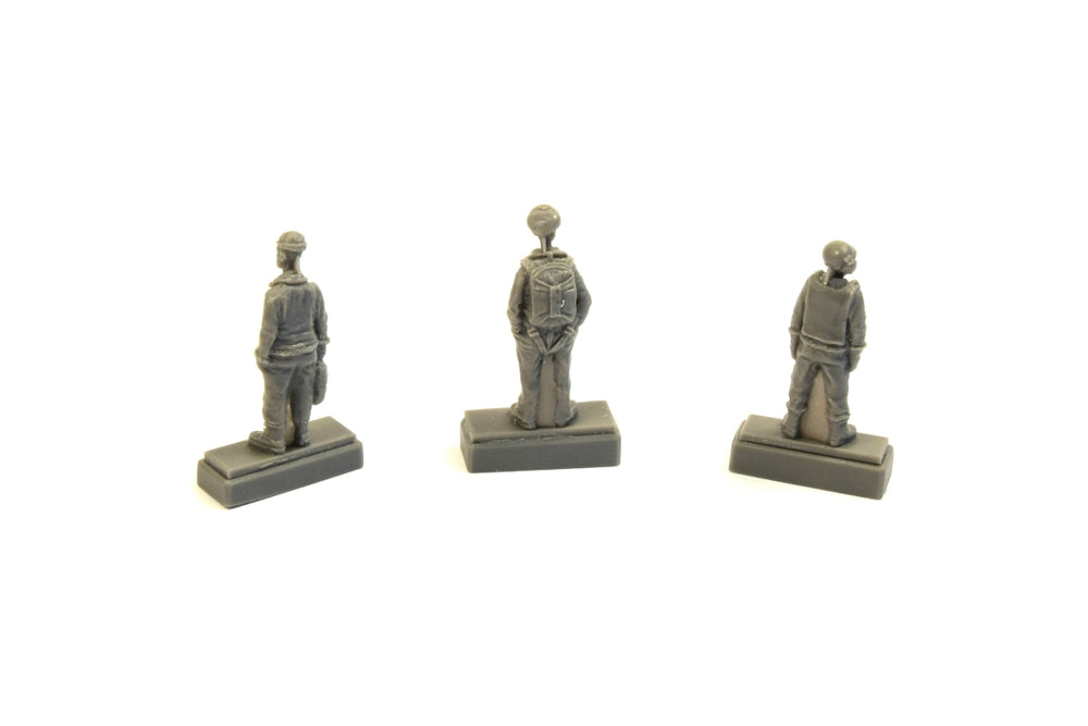 CMK/Czech Master Kits CMF72339 1:72 WWII US bomber pilot and two gunners