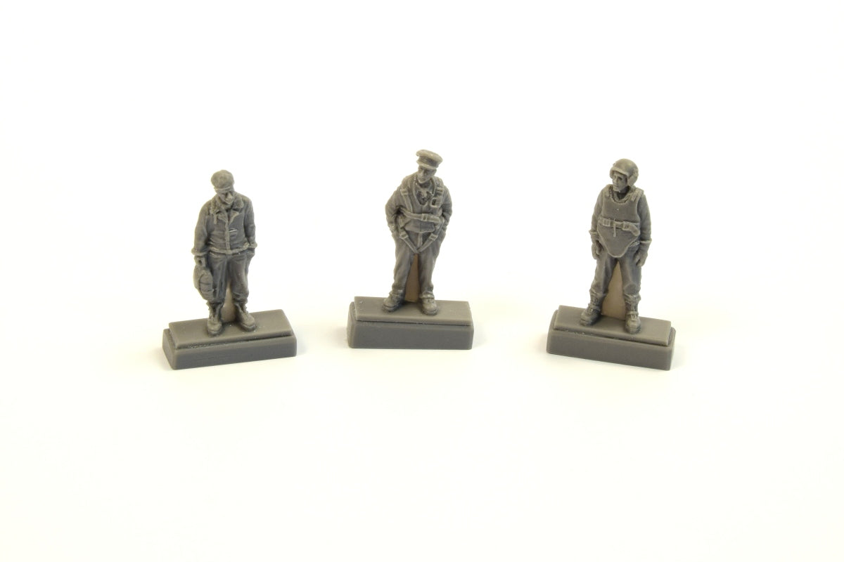 CMK/Czech Master Kits CMF72339 1:72 WWII US bomber pilot and two gunners