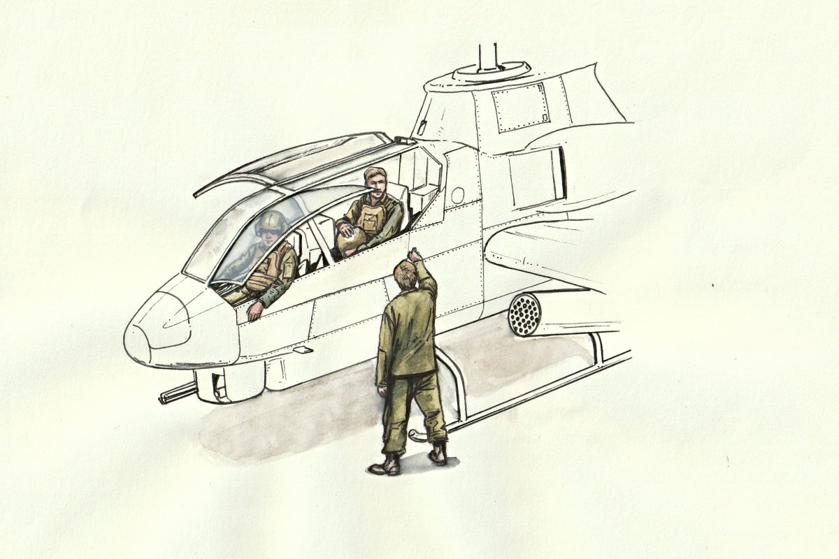 CMK/Czech Master Kits CMF72349 1:72 Bell AH-1 Sitting pilots