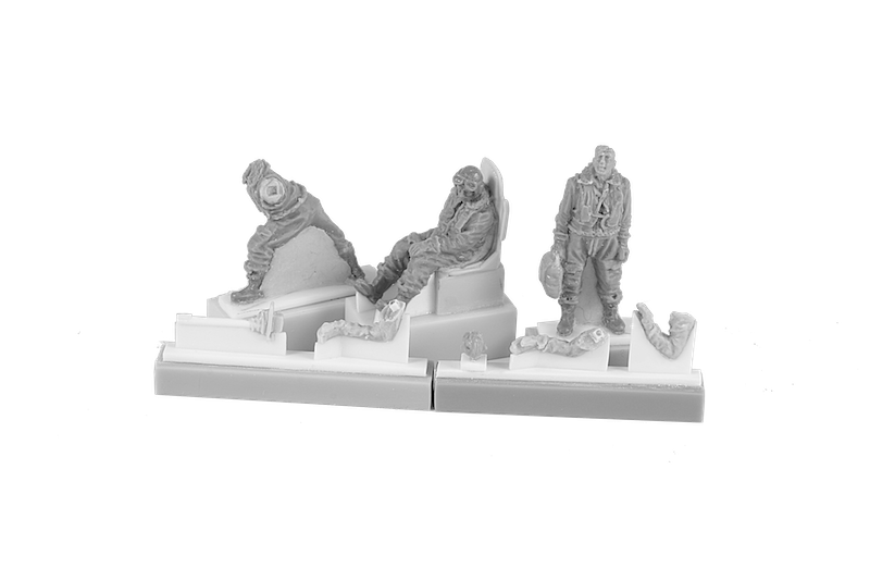 CMK CMF72353 1:72 Vickers Wellington Pre-flight Check Crew