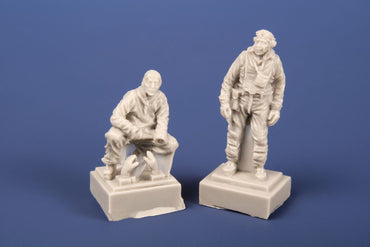 CMK CMF72371 1:72 US Navy Hellcat Pilot & Mechanic Figures