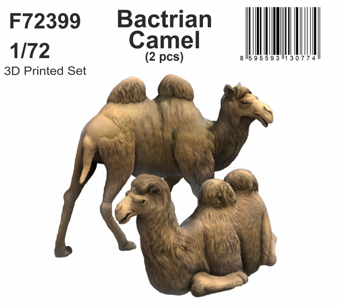 CMK/Czech Master Kits CMF72399 1:72 Bactrian Camel