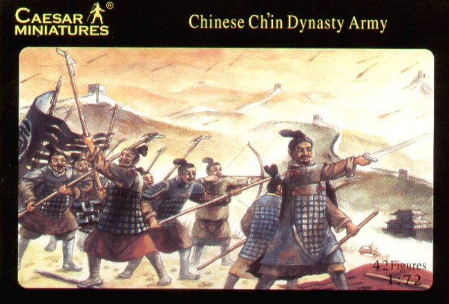 Caesar Miniatures CMH004 1:72 Ancient Chinese Ch'in Army x 42 figures