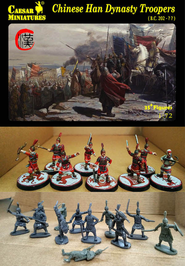 Caesar Miniatures CMH043 1:72 Chinese Han Dynasty troopers