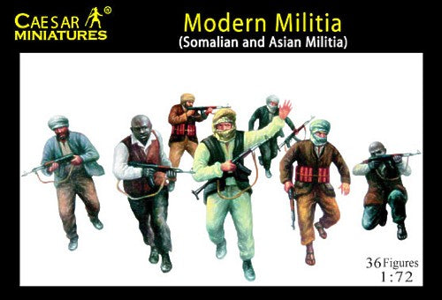 Caesar Miniatures CMH063 1:72 Modern Militia