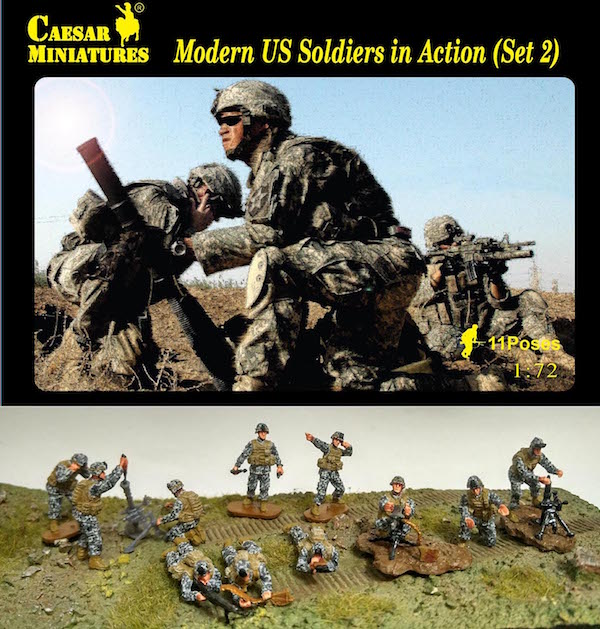Caesar Miniatures CMH094 1:72 Modern U.S