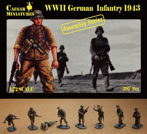 Caesar Miniatures CMH7711 1:72 German Infantry