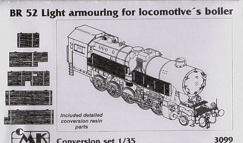 CMK CMK3099 1:35 Kriegslocomotive Armoured Boiler Plate