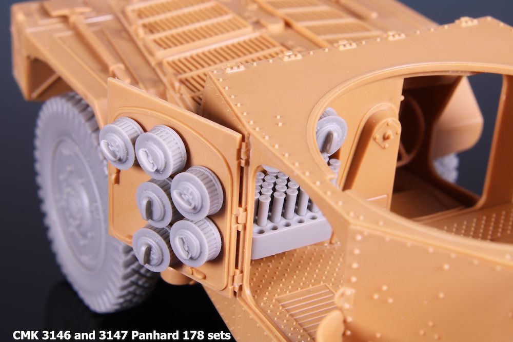 CMK/Czech Master Kits CMK3147 1:35 Panhard 178/AMD-35 Armament and Ammunition