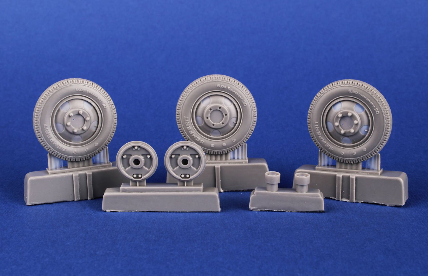 CMK CMK3154 1:35 FRONT V3000S/SSM Maultier front axle Wheels