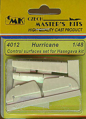CMK CMK4012 1:48 Hawker Hurricane Mk.II separate control surfaces