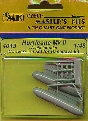 CMK CMK4013 1:48 Hawker Hurricane Mk.II Night Intruder conversion