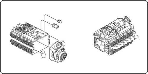 CMK/Czech Master Kits CMK4215 1:48 Napier Sabre Mk.II WW II British engine