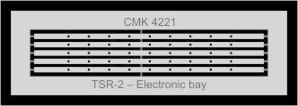 CMK/Czech Master Kits CMK4221 1:48 BAC TSR-2 Electronics bay