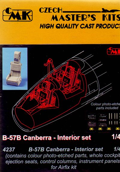 CMK/Czech Master Kits CMK4237 1:48 Martin B-57B Canberra interior set