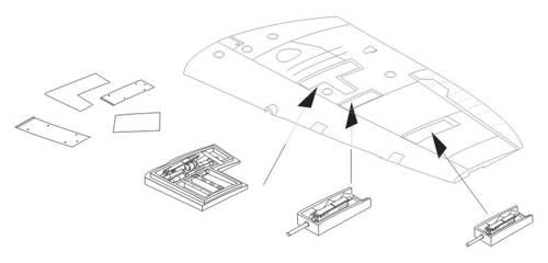CMK/Czech Master Kits CMK4262 1:48 Supermarine Spitfire Mk.Vb Armament set