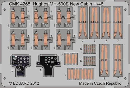 CMK/Czech Master Kits CMK4268 1:48 Hughes MD-500E/OH-6DA