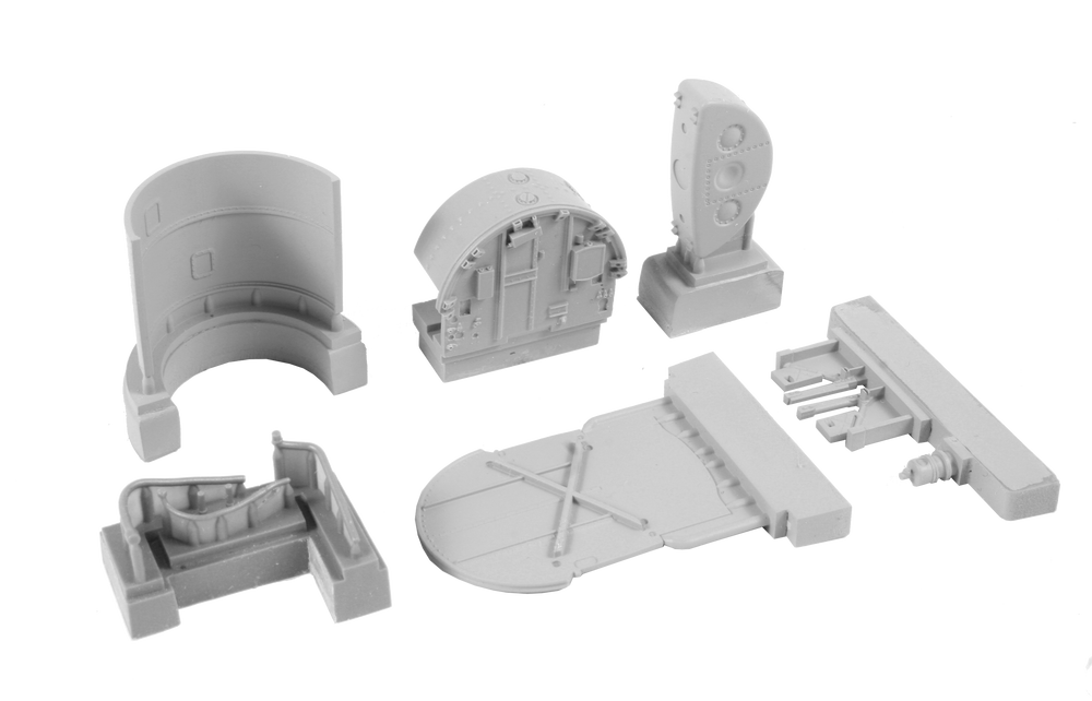 CMK/Czech Master Kits CMK4394 1:48 Hawker Tempest Mk.V Fuselage Fuel & Oil Tanks