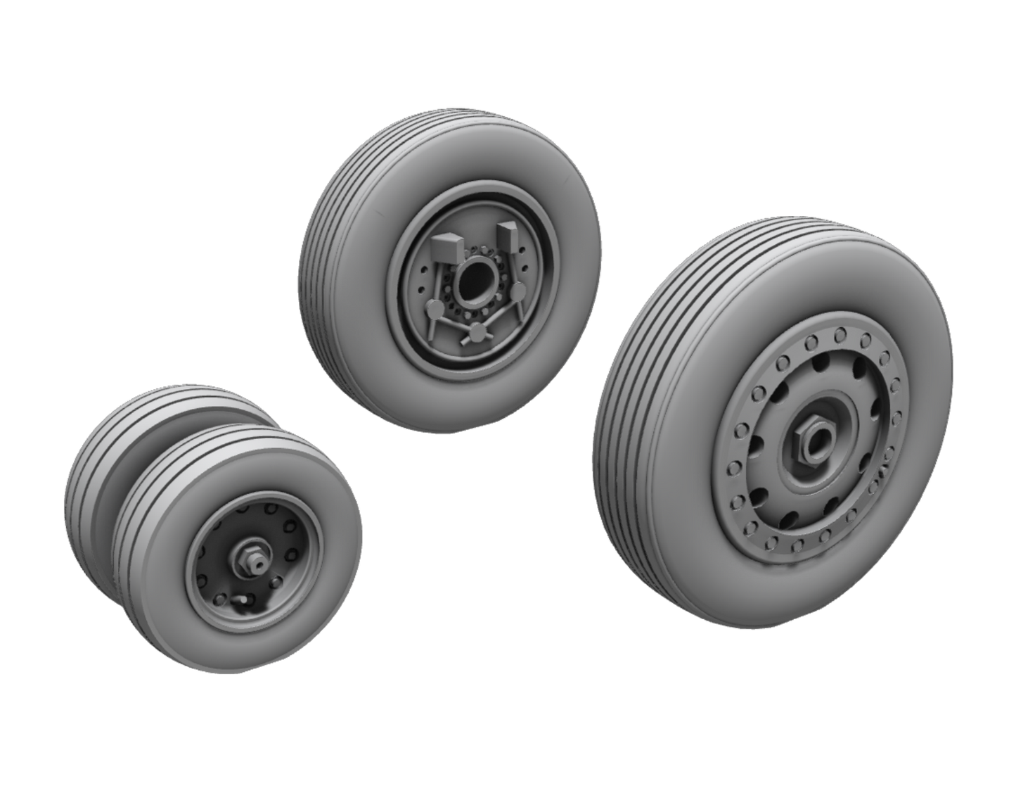 CMK CMK4423 1:48 McDonnell F-4B Phantom Resin Cast Wheels